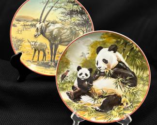 Villeroy & Boch Heinrich Germany World Wildlife Collector Plates