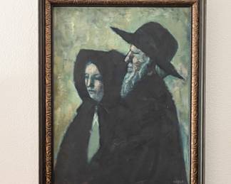 Oil on Canvas by Martin Neeld - Framed size is 29"x23."