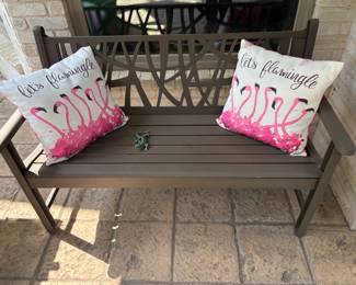 Metal Outdoor Garden Bench