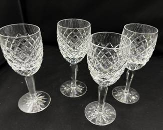 Waterford Wine Goblets - "Comeragh" (Cut)