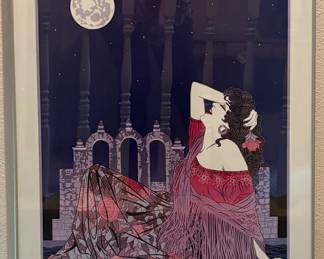 Framed 1984 "The San Antonio Festival: An International Celebration of the Arts" Poster