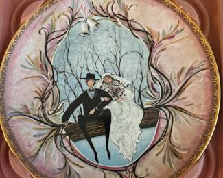 The Wedding Collector Plate