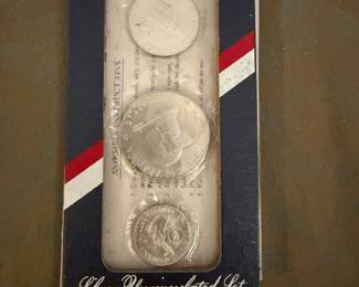 1976 US Bicentennial Silver Uncirculated Set