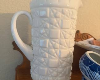 Westmoreland Milk Glass Pitcher