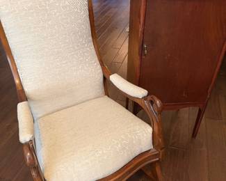 Victorian Gooseneck Rocking Chair
