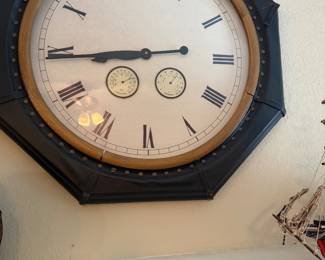 Octagon Wall Clock