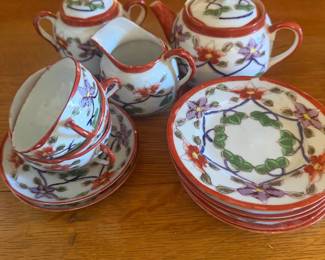 Kutani Tea Set