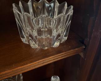 Orrefors Fleur Crystal Bowl