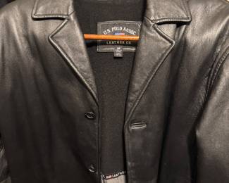 U.S. Polo Assn. Leather Co. Jacket