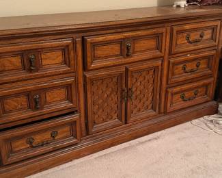Triple dresser by Dixie