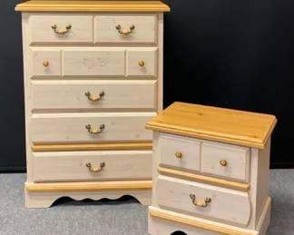 Kathy Ireland Six Drawer Chest And Nightstand