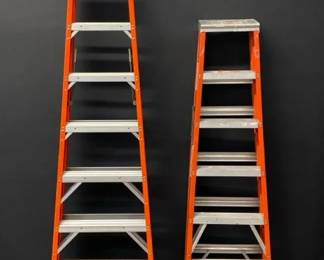 Werner 8 Ft And Keller 6 Ft Ladders
