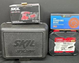 Skill Skilsaw , Skil Portable Sander And Sanding Disc , Husky 38 PCs Mechanic Tool Set