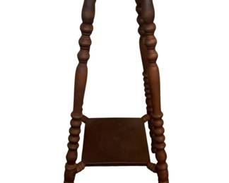 314 - Antique Wood Table - 30 x 12.5 x 12