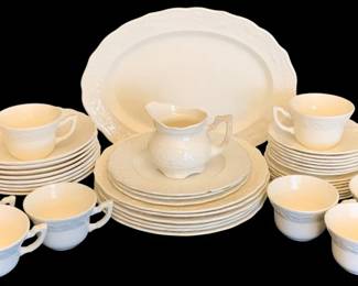 515 - 41pcs Royal Cauldon Bristol Ironstone China (Description): some chips