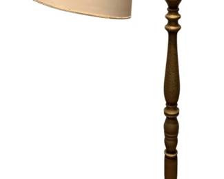 677 - Floor Lamp 60" (Description): Floor lamp measuring 60 inches in height. Used as is electric/electronic/mechanical  item. No guarantee all components, untested.