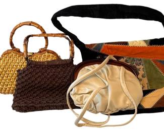 1052 - Assorted Vintage Purses