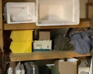 1024 - Assorted Items on Shelves ONLY