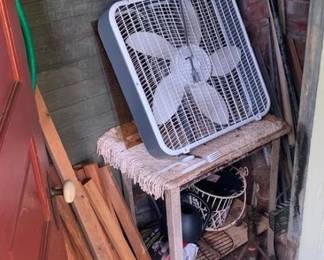 25 - Closet Lot of Items (Description): Used as is electric/electronic/mechanical  item. No guarantee all components, untested.
