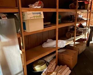 930 - Assorted Items on Shelf & Floor