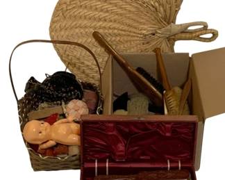 721 - Assorted Items (Description): A miscellaneous lot of assorted items.  Contents include various vintage household  goods and collectibles.