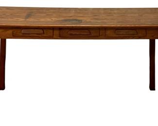 693 - Wood  Table 30"x60"x20"