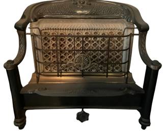 316 - Gas Fireplace - 21 x 24 x 10 (Description): Used as is electric/electronic/mechanical  item. No guarantee all components, untested.