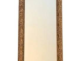 156 - Mirror 36"x9" (Description): Mirror measuring 36 inches by 9 inches.