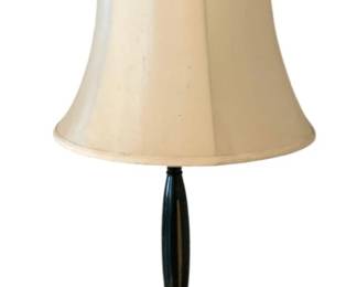 145 - Lamp 32" (Description): A lamp measuring 32 inches in height. Used as is electric/electronic/mechanical  item. No guarantee all components, untested.