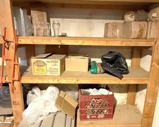 1009 - Assorted Items on Shelf