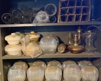 1004 - Assorted Items on 3 Shelves