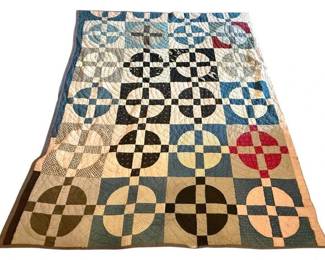 956 - Vintage Quilt - 80 x 67