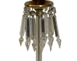 738 - Lamp 24" (Description): Lamp measuring 24 inches in height. Used as is electric/electronic/mechanical  item. No guarantee all components, untested.