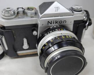 Nikon F Camera with Accessories