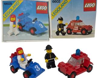 LEGO Legoland Fire and Race Car Sets