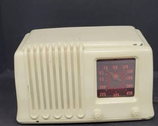 Firestone Superheterodyne Tube Radio Works
