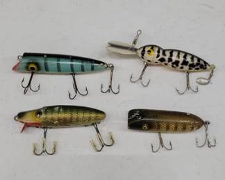 Fishing Lures with Painted Designs
