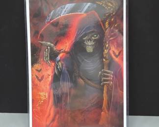 Signed Grim Reaper Art Print