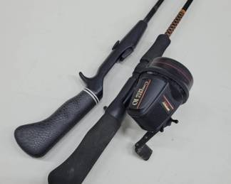 Two Fishing Rods With Johnson Reel