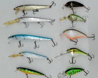 Fishing Lures with Various Designs