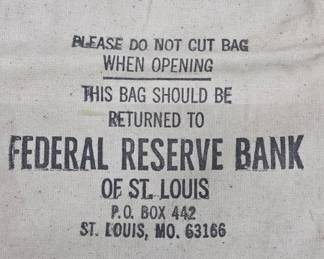 Federal Reserve Bank St. Louis Cloth Bag