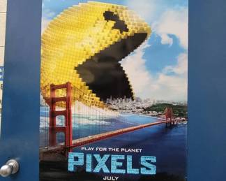 Pixels Movie Promotional Poster
