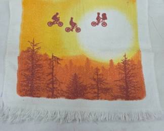 ET Towel with Orange Sunset Design