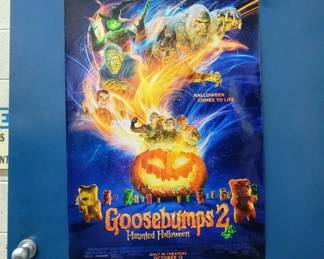 Goosebumps 2 Movie Poster with Halloween Theme
