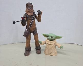 Hasbro Chewbacca and Grogu Figures