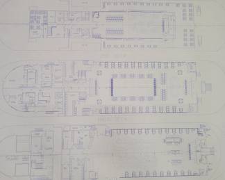 Blueprint Layout of Belle of St. Louis