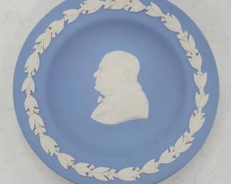 Winston Churchill Wedgwood Jasperware Plate