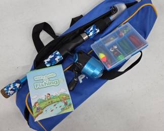 Kids' Fishing Kit with Rod and Accessories