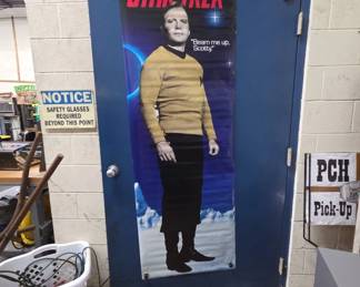 Star Trek Banner with Character Image