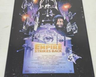 Empire Strikes Back Mounted Poster